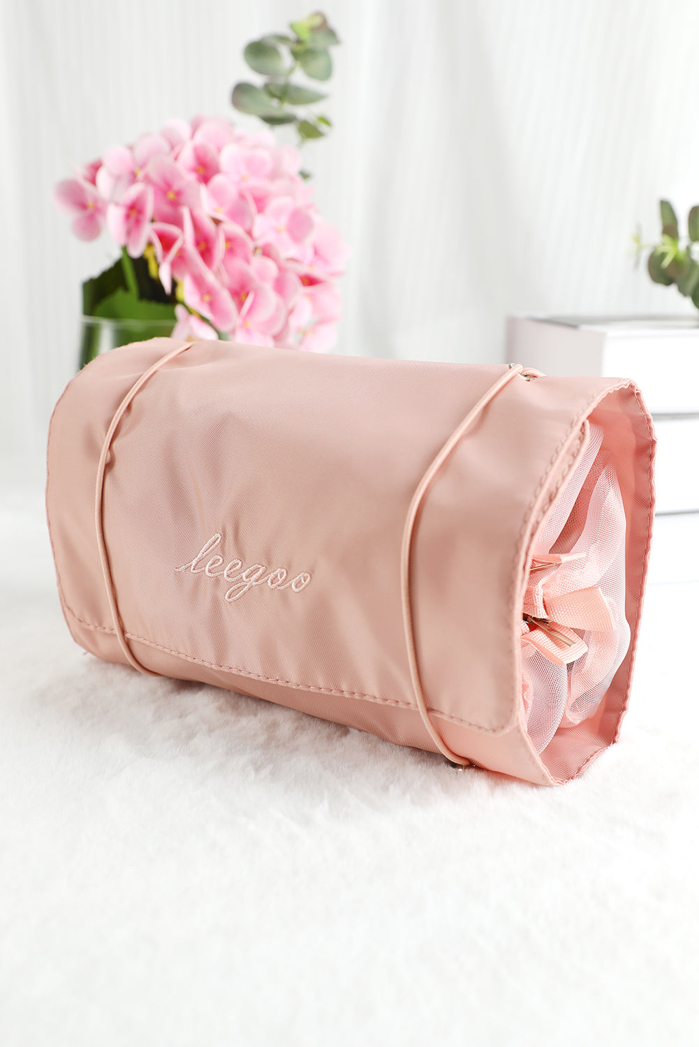Detachable Gauze Cosmetic Bag