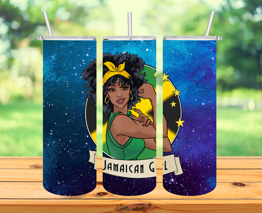 Jamaican Girl Tumbler